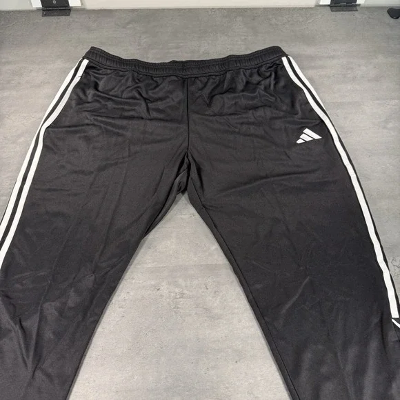 Adidas Pants Mens 2XL XXL Tiro 23 24 League Black White Jogger Soccer Training - Picture 11 of 14